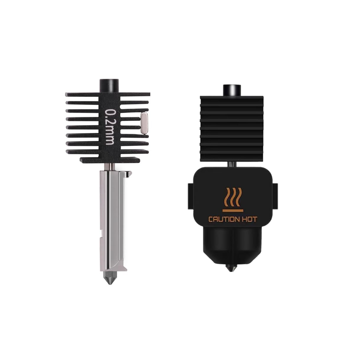 Upgrade Hotend Kit Für Bambu Lab A1/A1 Mini, Hot End Baugruppe 0,2/0,4/0,6 Mm Düse Aus Gehärtetem Stahl Und Silikonsocke Für Bambu Lab 3Ddruckerteil