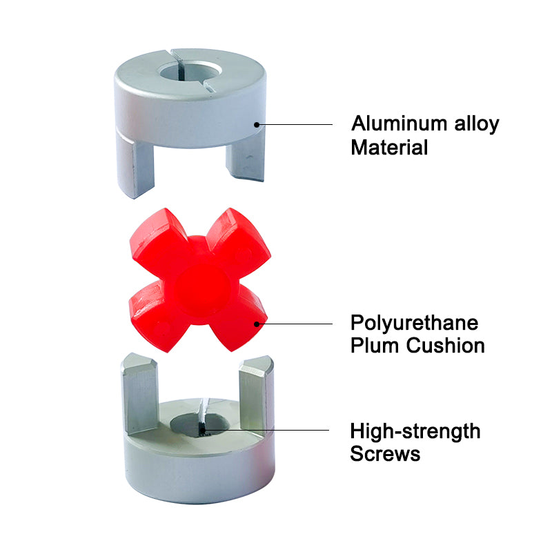 Wellenkupplung Flexibel 5/5 oder 5/8 CNC Schrittmotoren z.B. passend für Anycubic, Prusa, Creality. Anet I3