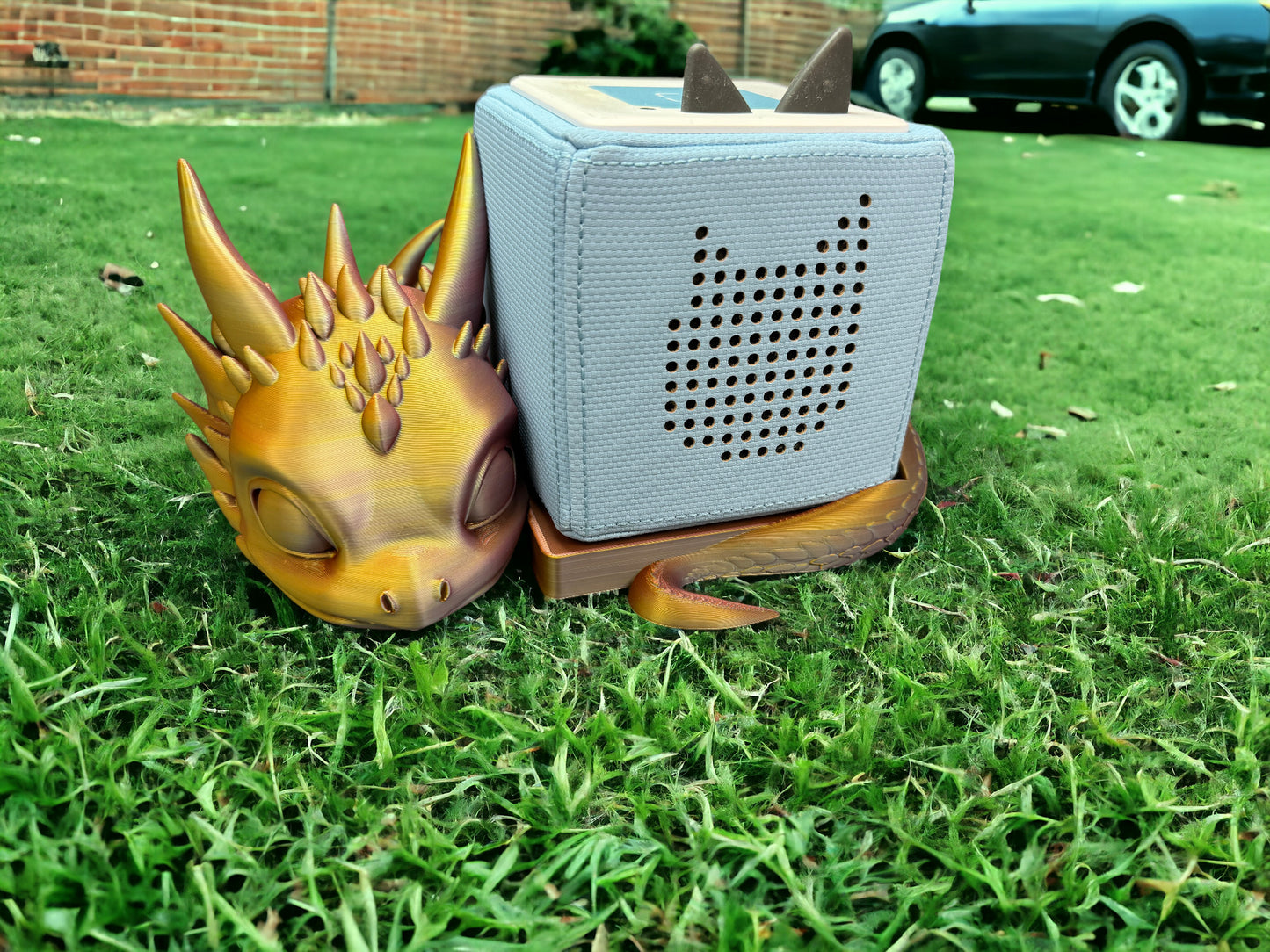 Exklusiver Drachen Halter passend für Toni Boxen aus nachhaltigem Material