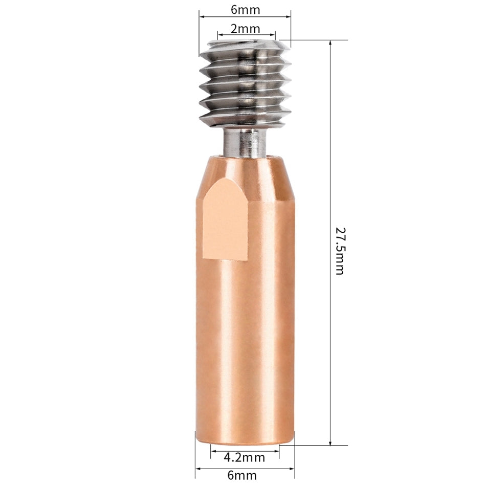 Titanium Alloy All Metal Heat Break - Kehle - Throat for Ender 3 CR-10 Hotend