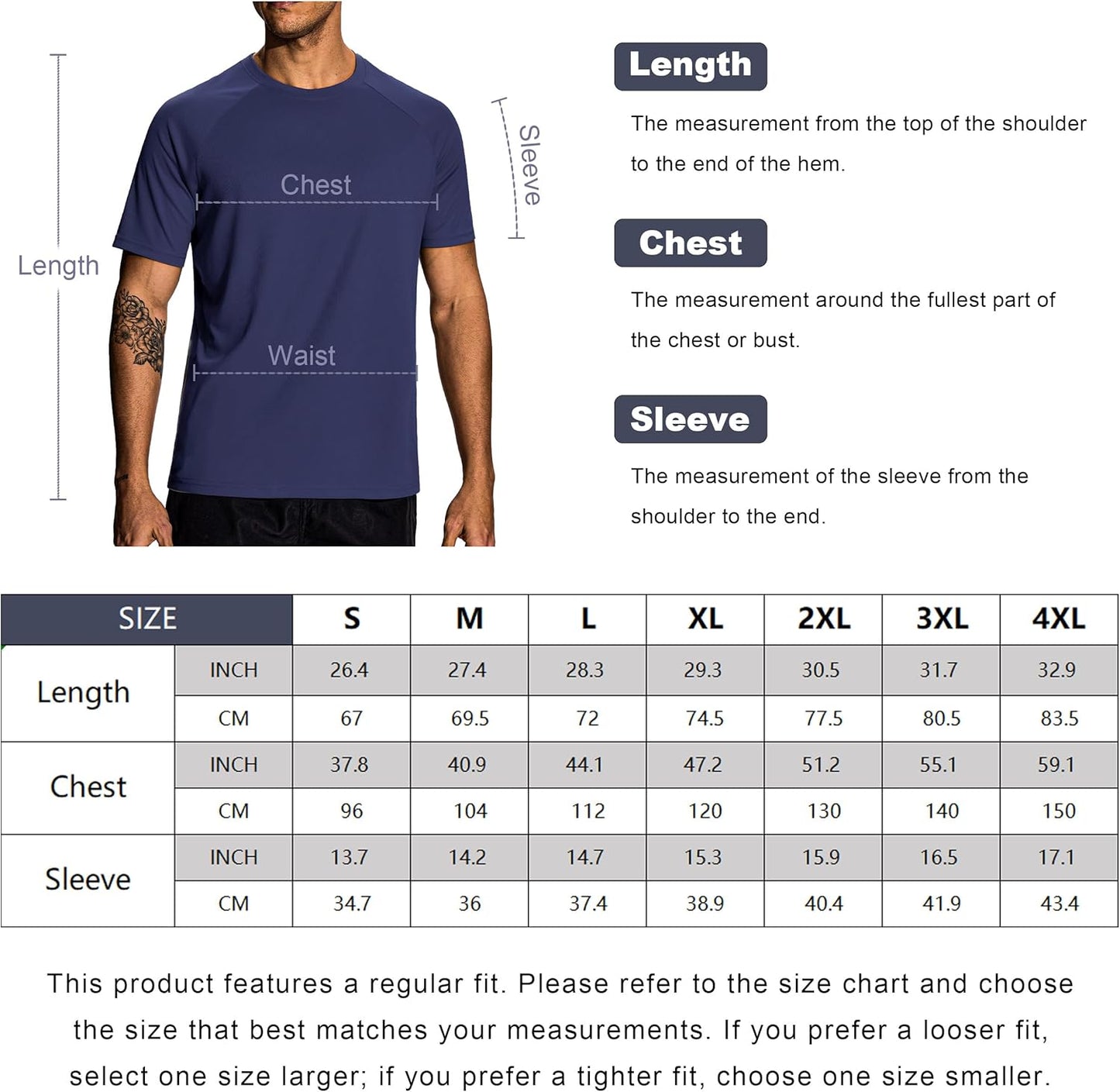 Sport Tshirts Herren Für 3 or 5Er Pack Funktionsshirt Fitness Kurzarm Männer Atmungsaktiv Schnelltrocknend Trainingsshirt Laufshirt Kurzarm Bodybuilding