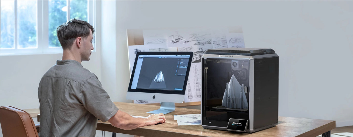 Creality K1 Max 3D Drucker integriertem AI LiDAR Free-Auto-Nivellierung