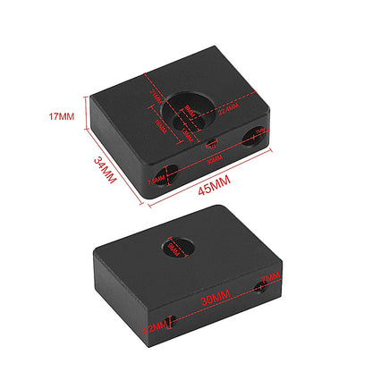 Trapezgewindespindel Z-Achse Halterung Aluminium z.B. passend für Ender 3 CR 10 – Ansicht 4