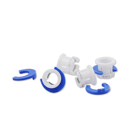 Bowden Tube Clip 6mm Ultimaker blau weiss 2x Stück Push Fitting Pneumatik