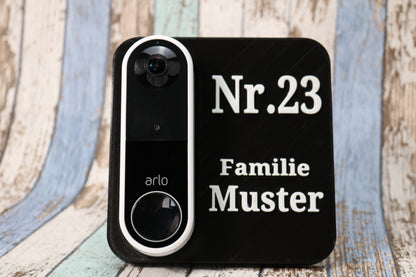 Halter für Ihre Arlo Doorbell – Komplett Personalisierbar - Nachhaltig