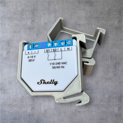 Shelly Plus 0-10V Dimmer für eine 35 mm DIN Hutschiene – Ansicht 5