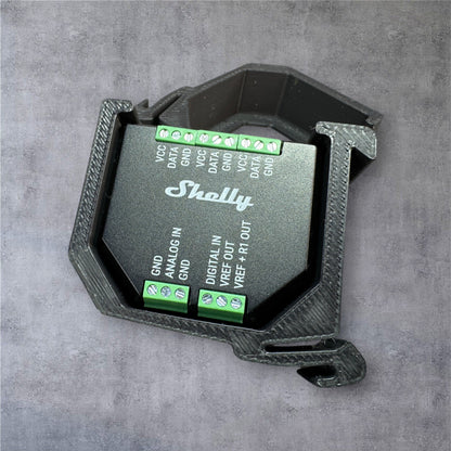 Shelly Plus Add-on für eine 35 mm DIN Hutschiene – Ansicht 5