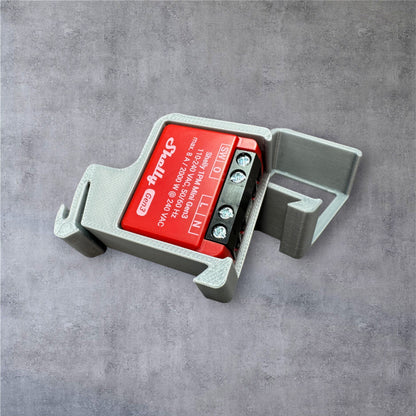 Shelly 1 PM Mini Gen3 DIN Rail Hutschienenhalter für eine 35 mm DIN Hutschiene – Ansicht 4
