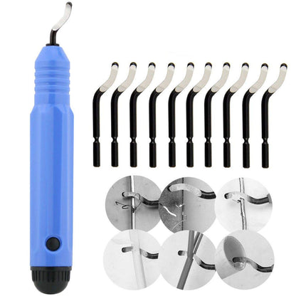 Hand Entgrater mit rotierende Klinge z.B. für 3D Druck inkl. 10 Ersatzklingen – Ansicht 2