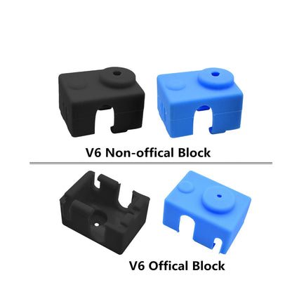 Silikon Socke Isolierung Hotend / Heizblock z.B. passend für MK10, V6, MK8 – Ansicht 10