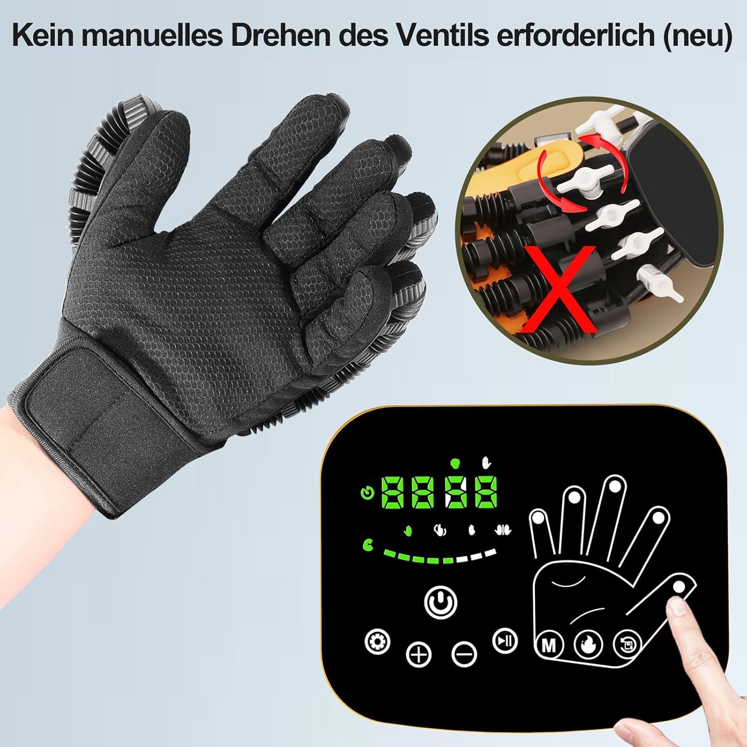 Rehabilitationshandschuh Für Handrehabilitation, Rehabilitationsroboter, Roboterhandschuhe Mit Heizung, Handschuhe Schlaganfall.