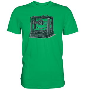 T-SHIRTS MIT DEM DESIGN „3D Printer“ IN VIELEN FARBEN UND GRÖSSEN - PREMIUM SHIRT - Premium Shirt