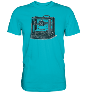 T-SHIRTS MIT DEM DESIGN „3D Printer“ IN VIELEN FARBEN UND GRÖSSEN - PREMIUM SHIRT - Premium Shirt