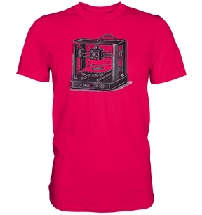 T-SHIRTS MIT DEM DESIGN „3D Printer“ IN VIELEN FARBEN UND GRÖSSEN - PREMIUM SHIRT - Premium Shirt