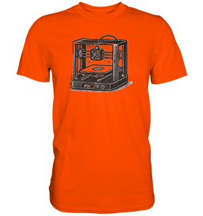 T-SHIRTS MIT DEM DESIGN „3D Printer“ IN VIELEN FARBEN UND GRÖSSEN - PREMIUM SHIRT - Premium Shirt