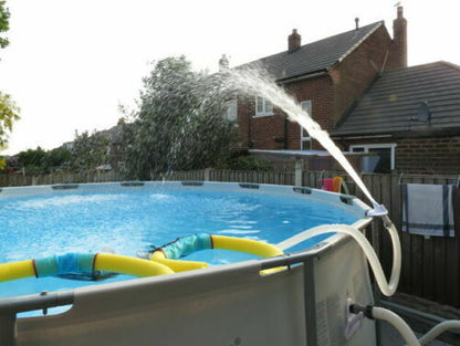 Wasserfontäne - Sprinkler - Jet -Wasserfall passend für z.B. Bestway - Intex